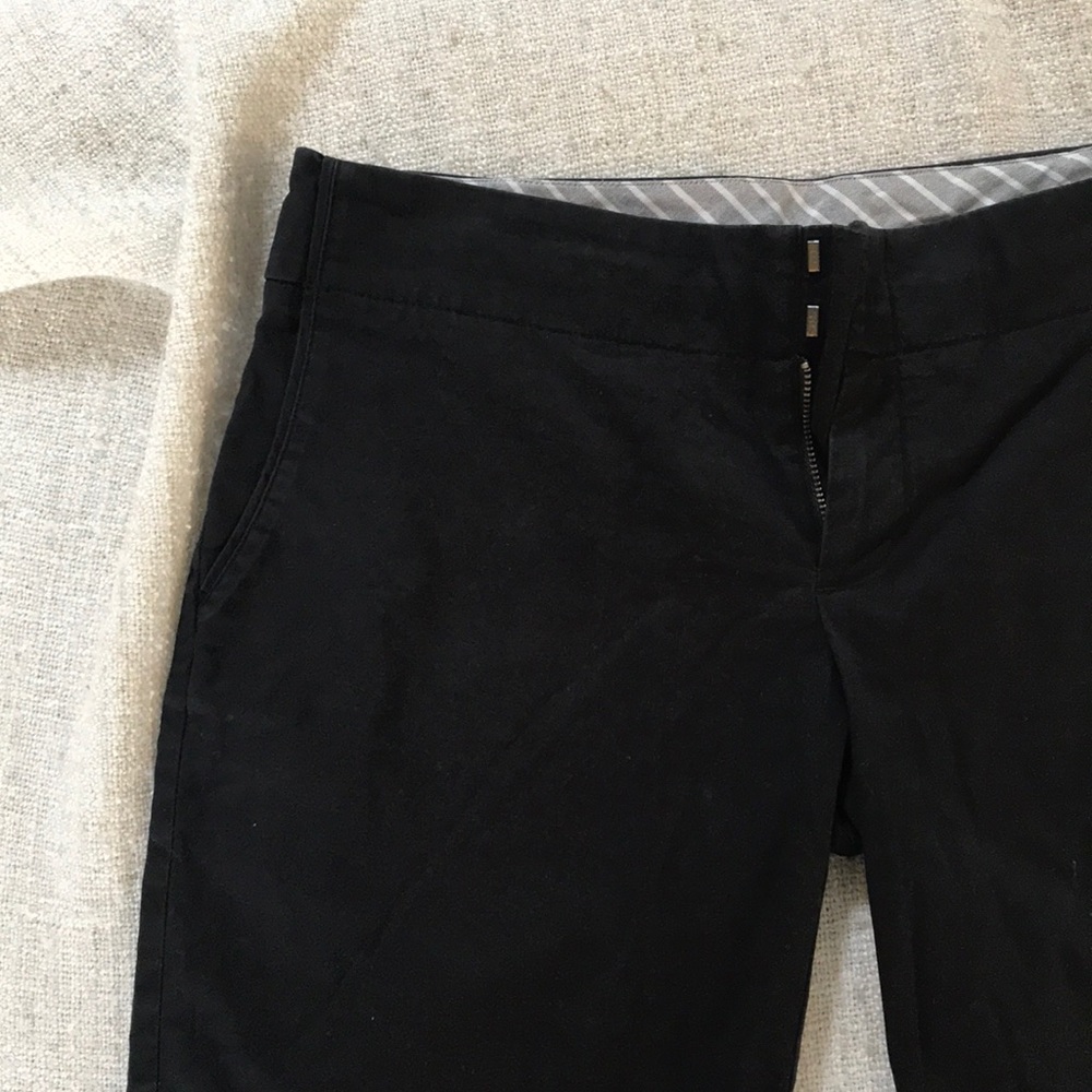 Black Bermuda shorts